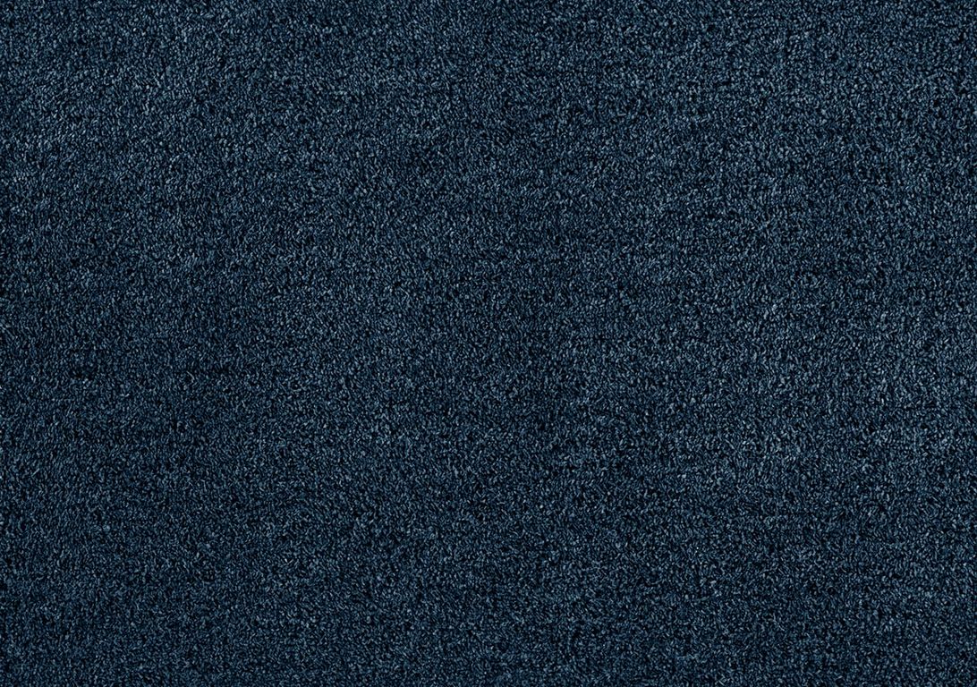 Moquette velours SOFTNESS 4M, col bleu marine, rouleau 4.00 m