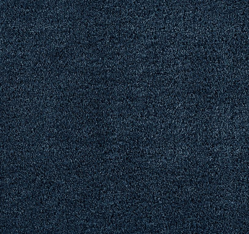 Moquette velours SOFTNESS 4M, col bleu marine, rouleau 4.00 m