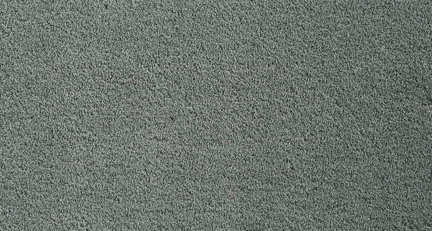 Moquette velours SOFTNESS 4M, col gris moyen, rouleau 4.00 m
