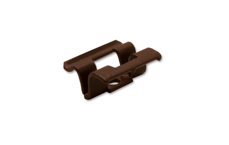 clip de fixation + vis + embout (sachet de 90 pièces)