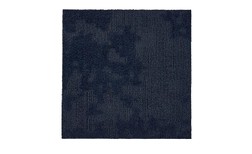 Dalle moquette VELVET, col bleu grise, dim 50.00 x 50.00 cm