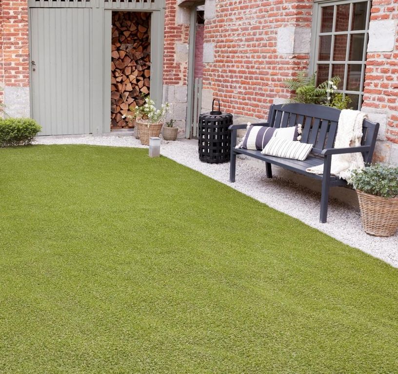 Gazon synthétique VINCA 4M, épaisseur 32.00mm, rouleau 4.00 m