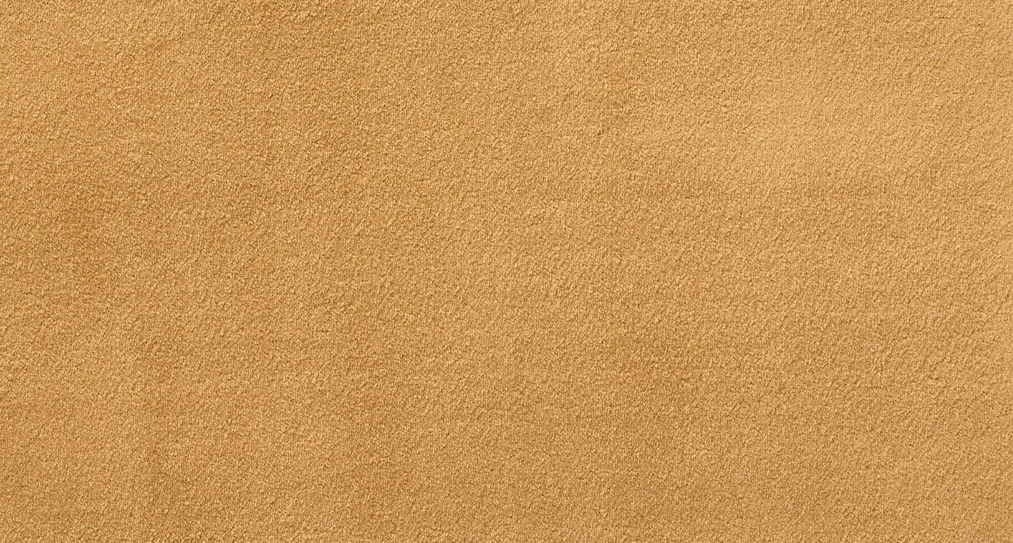 Moquette velours RAINBOW, col Miel doré, rouleau 4.00 m