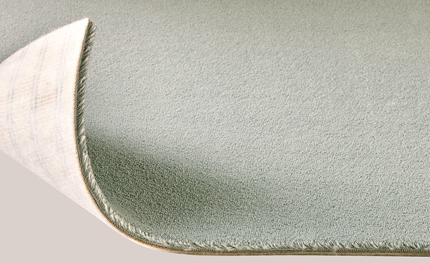 Moquette velours RAINBOW, col Bleu clair , rouleau 4.00 m