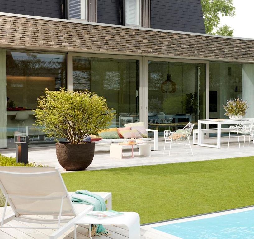 Gazon synthétique DAISY 4M, épaisseur 40.00mm, rouleau 4.00 m