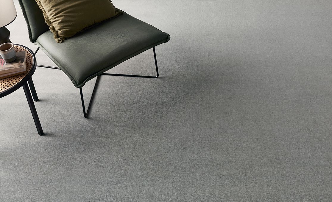 Moquette velours ROMA , col gris, rouleau 4.00 m