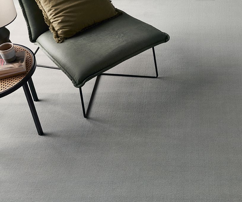 Moquette velours ROMA , col gris, rouleau 4.00 m