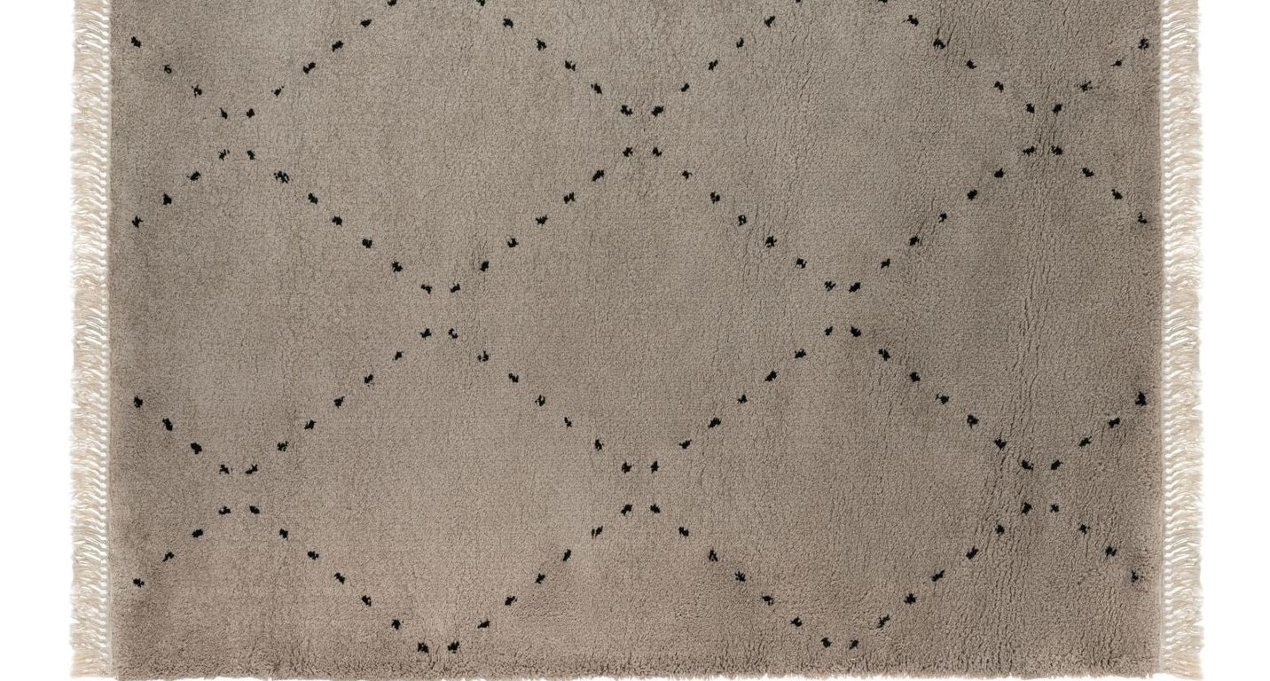 Tapis SOAN , berbère taupe