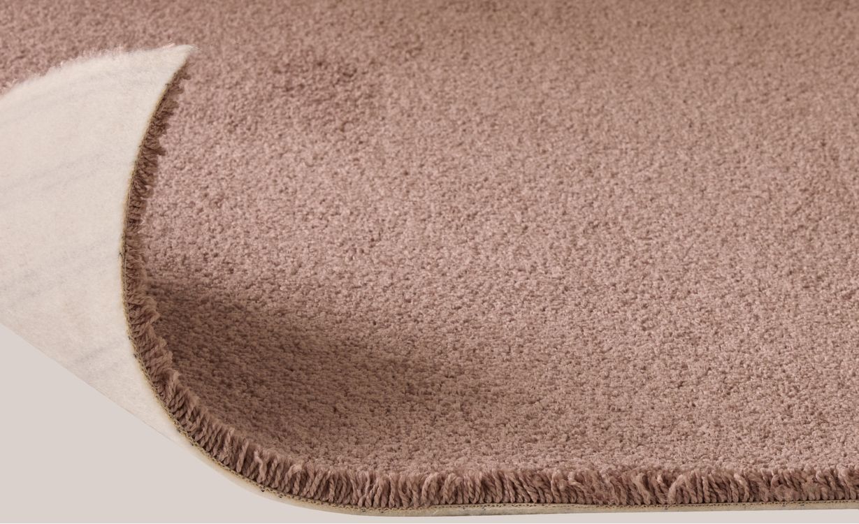 Moquette velours PRIMEROSE, col Rose, rouleau 4.00 m