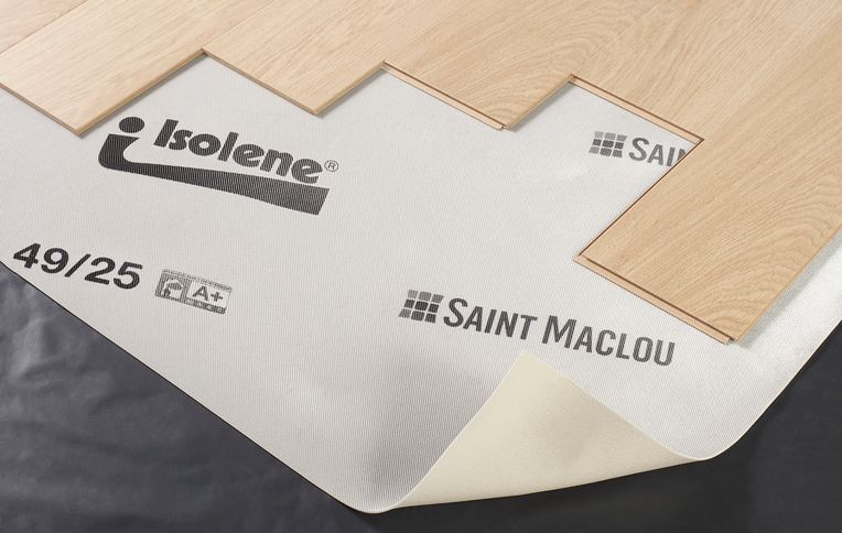 Sous-couche  ISOLENE S pour parquet et stratifié, ép.2.50 mm, pièce de 15 m²