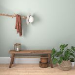 Papier peint IRENE AS Création, Vinyle sur intissé décor Unis / Faux unis, gris vert