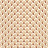 Papier peint TYWEN Caselio, 100% Intissé décor Graphique, terracota