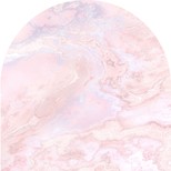 Papier peint Panoramique KRISTAL Komar, 100% Intissé décor Graphique, marbre rose 