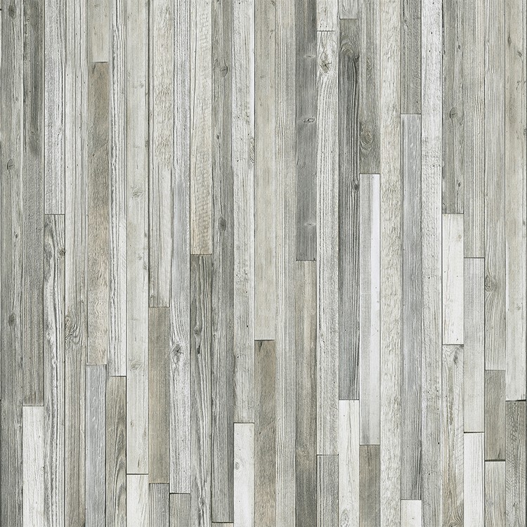 Papier peint KEFIR Koziel, 100% Intissé décor Effet de matière, bois blanchi