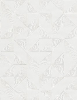 Papier peint SHANA Sedim, Expansé sur intissé décor Graphique,  blanc