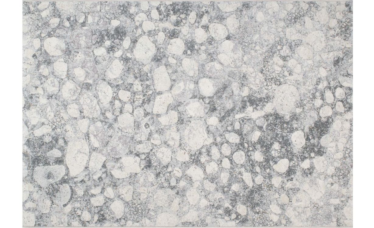 Tapis PIETRA , végétal gris