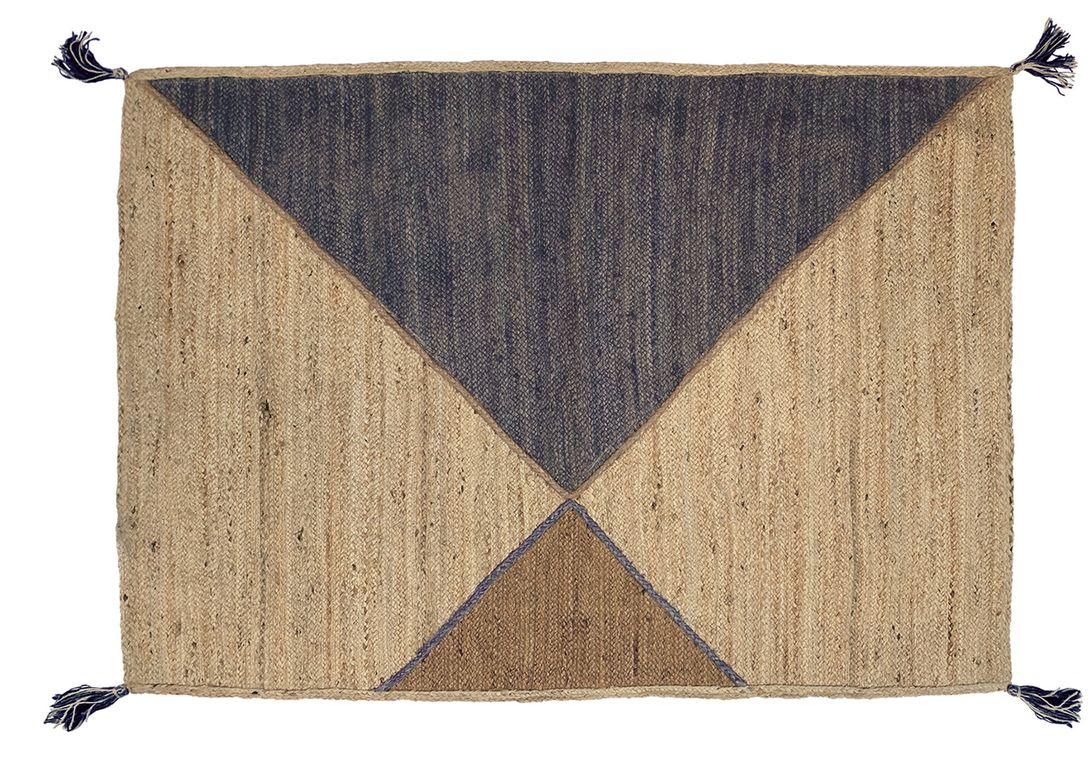 Tapis NAYA , géométrique beige gris