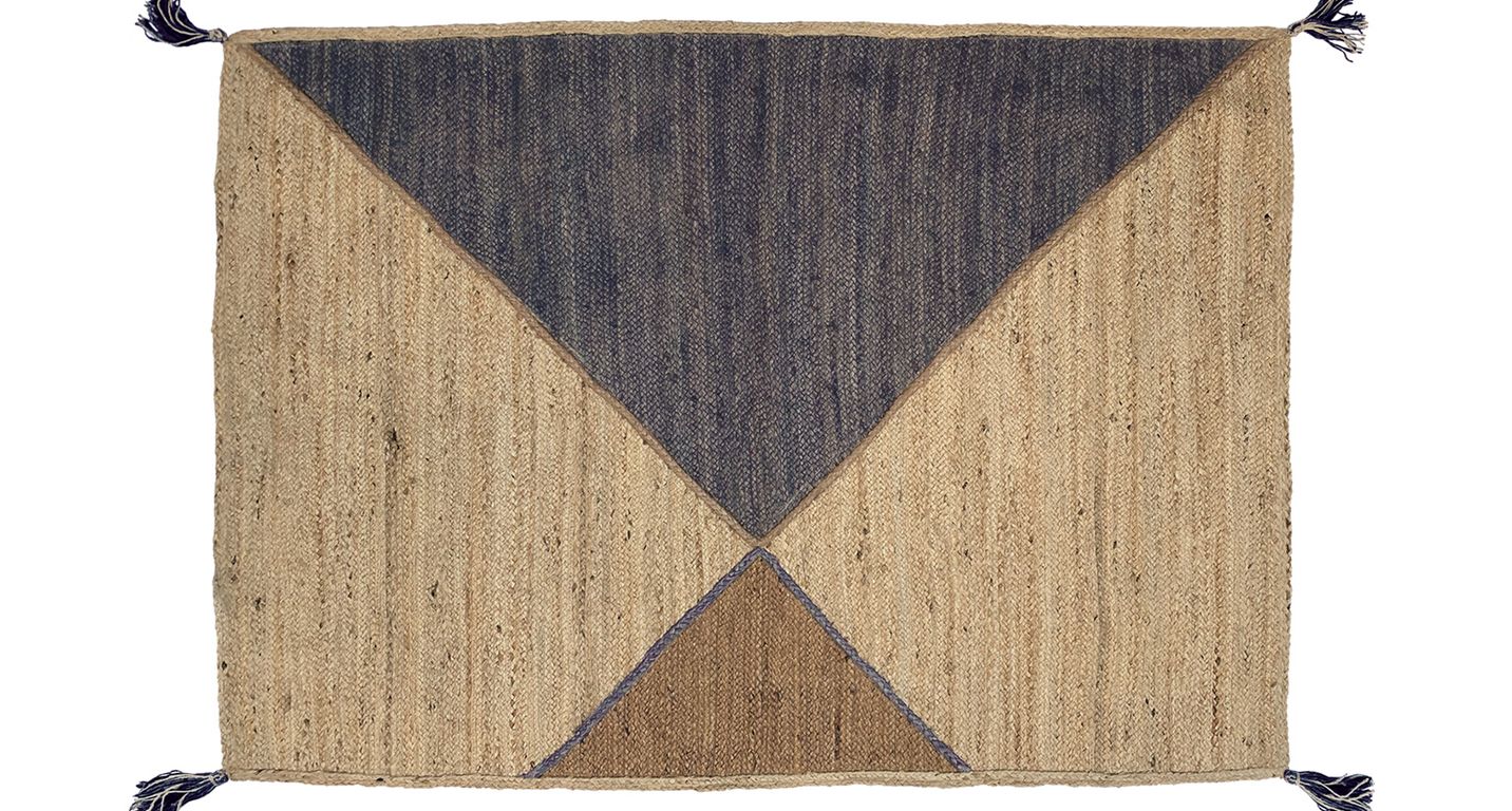 Tapis NAYA , géométrique beige gris
