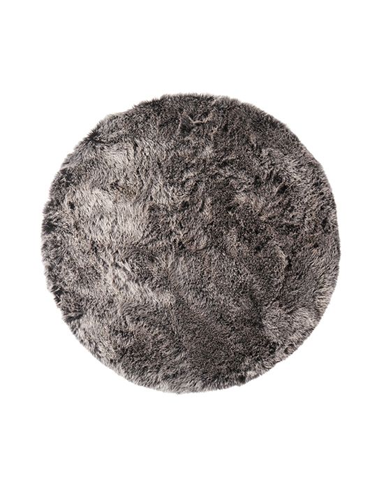 Tapis LOUP , uni gris anthracite