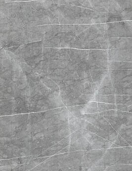 Revêtement minéral composite CERAMIN TILES SE, gris clair, dalle 120.20 x 255.00 cm