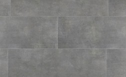 Revêtement minéral composite CERAMIN TILES SJ, gris loup, dalle 39.20 x 118.00 cm