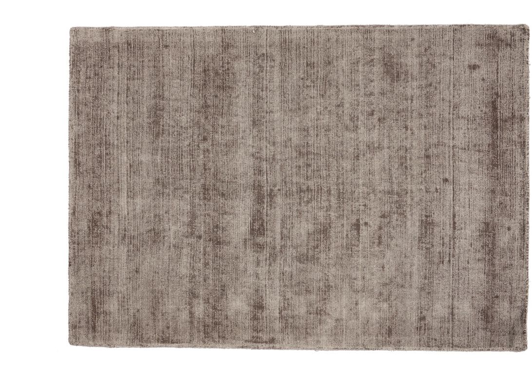 Tapis JUSTINE. , uni  gris perle