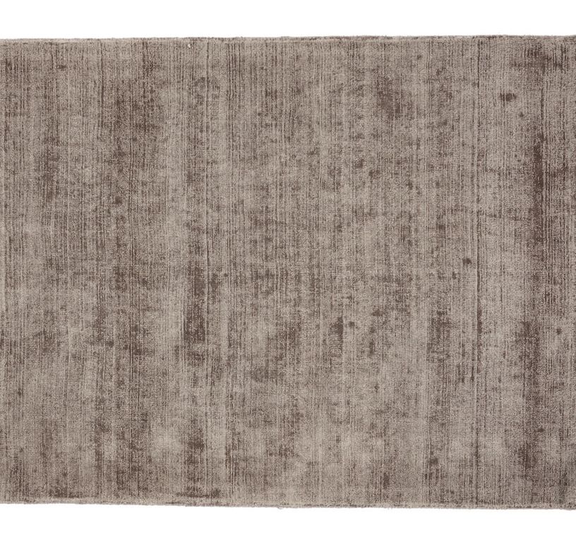 Tapis JUSTINE. , uni  gris perle