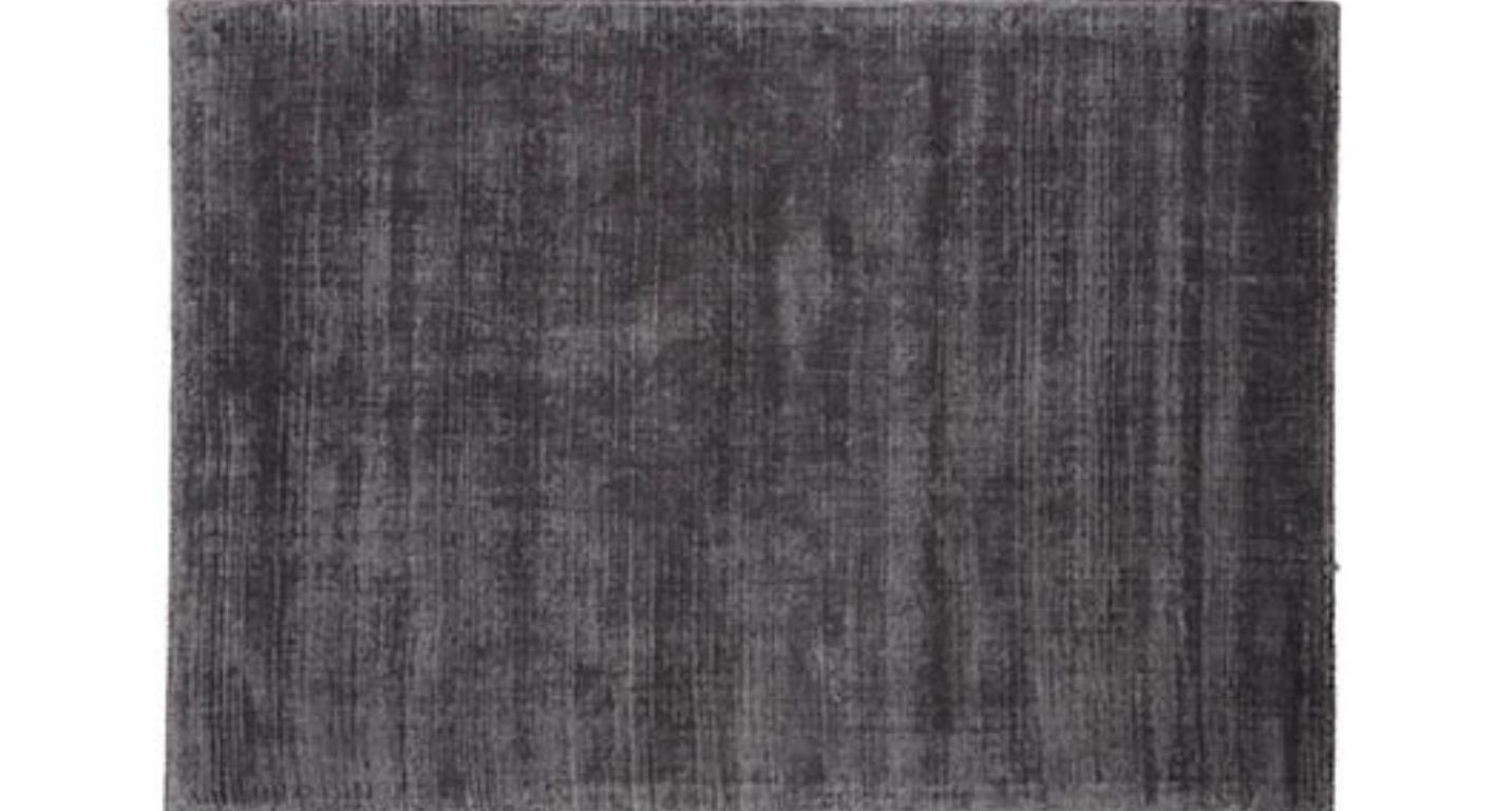 Tapis JUSTINE. , uni  gris