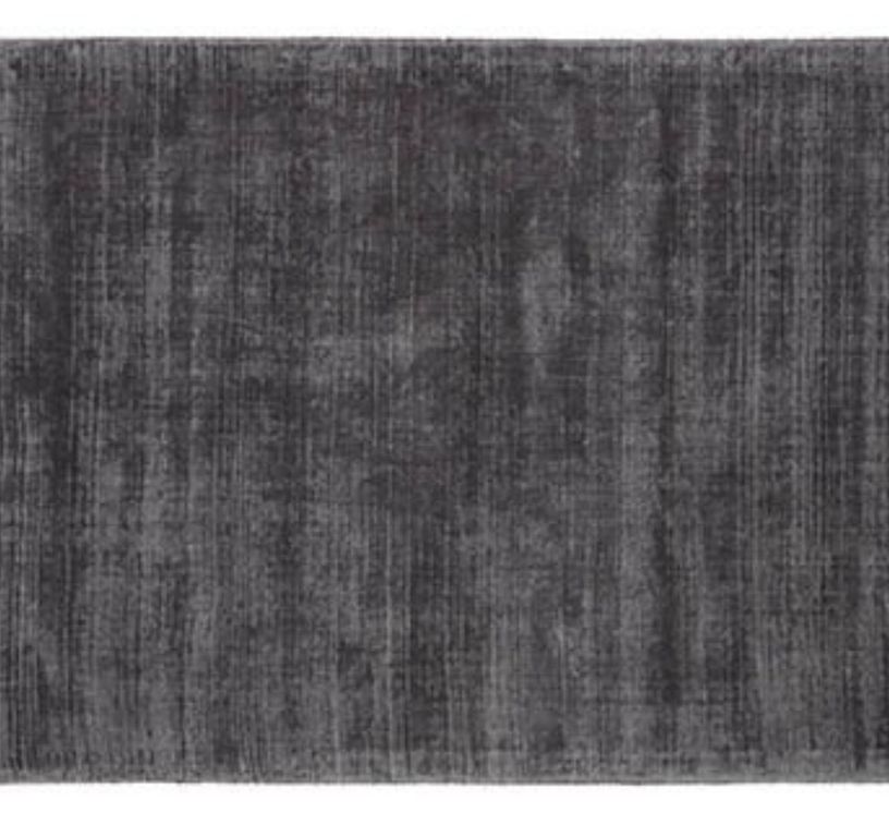 Tapis JUSTINE. , uni  gris