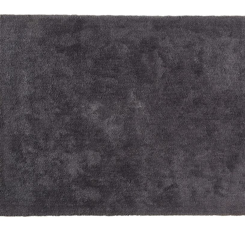 Tapis SMOOTH , uni  gris anthracite