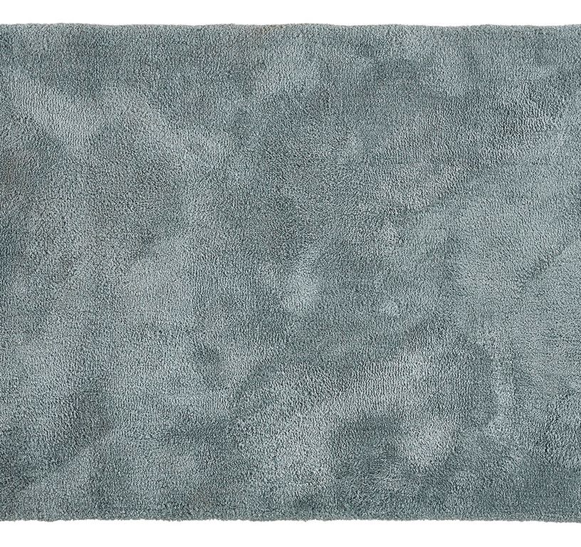 Tapis SMOOTH , uni  bleu