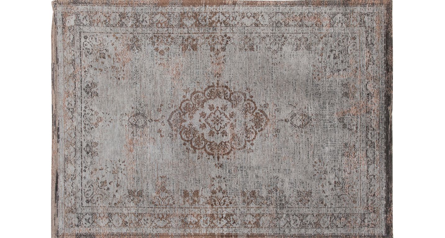 Tapis FADING MEDAILLON Louis De Poortere, oriental classique marron