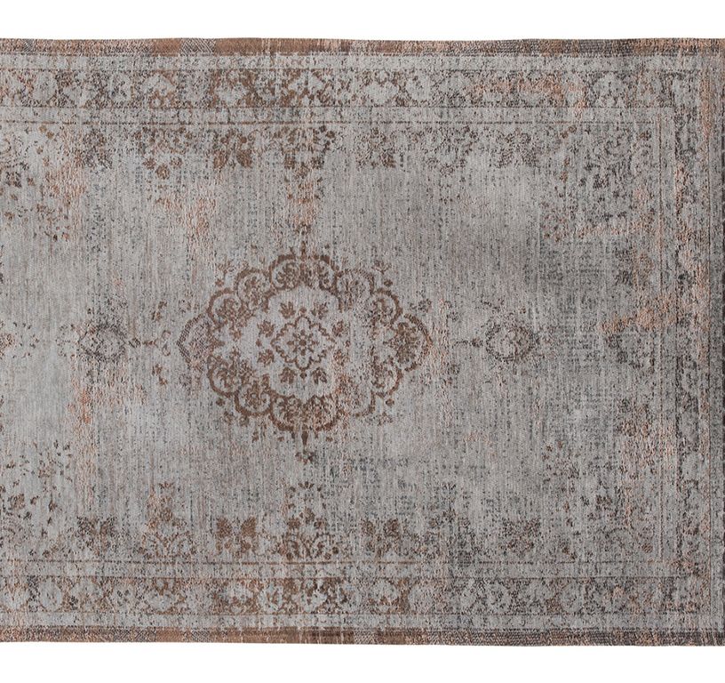 Tapis FADING MEDAILLON Louis De Poortere, oriental classique marron