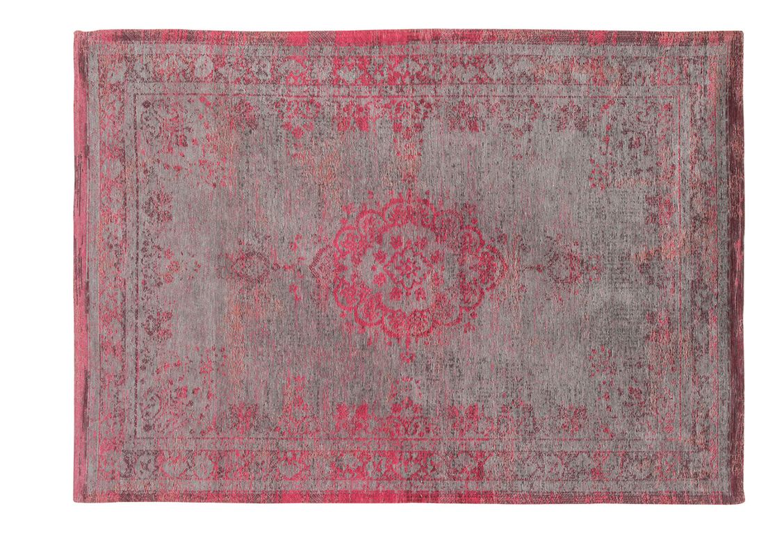Tapis FADING MEDAILLON Louis De Poortere, oriental classique rose