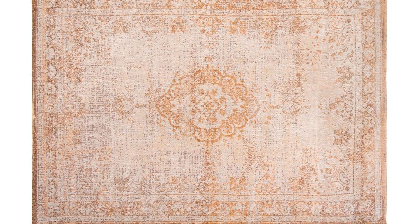 Tapis FADING MEDAILLON Louis De Poortere, oriental médaillon salmon