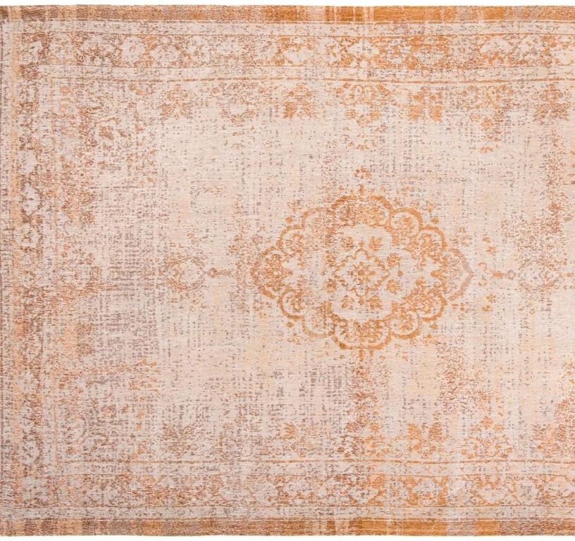 Tapis FADING MEDAILLON Louis De Poortere, oriental médaillon salmon