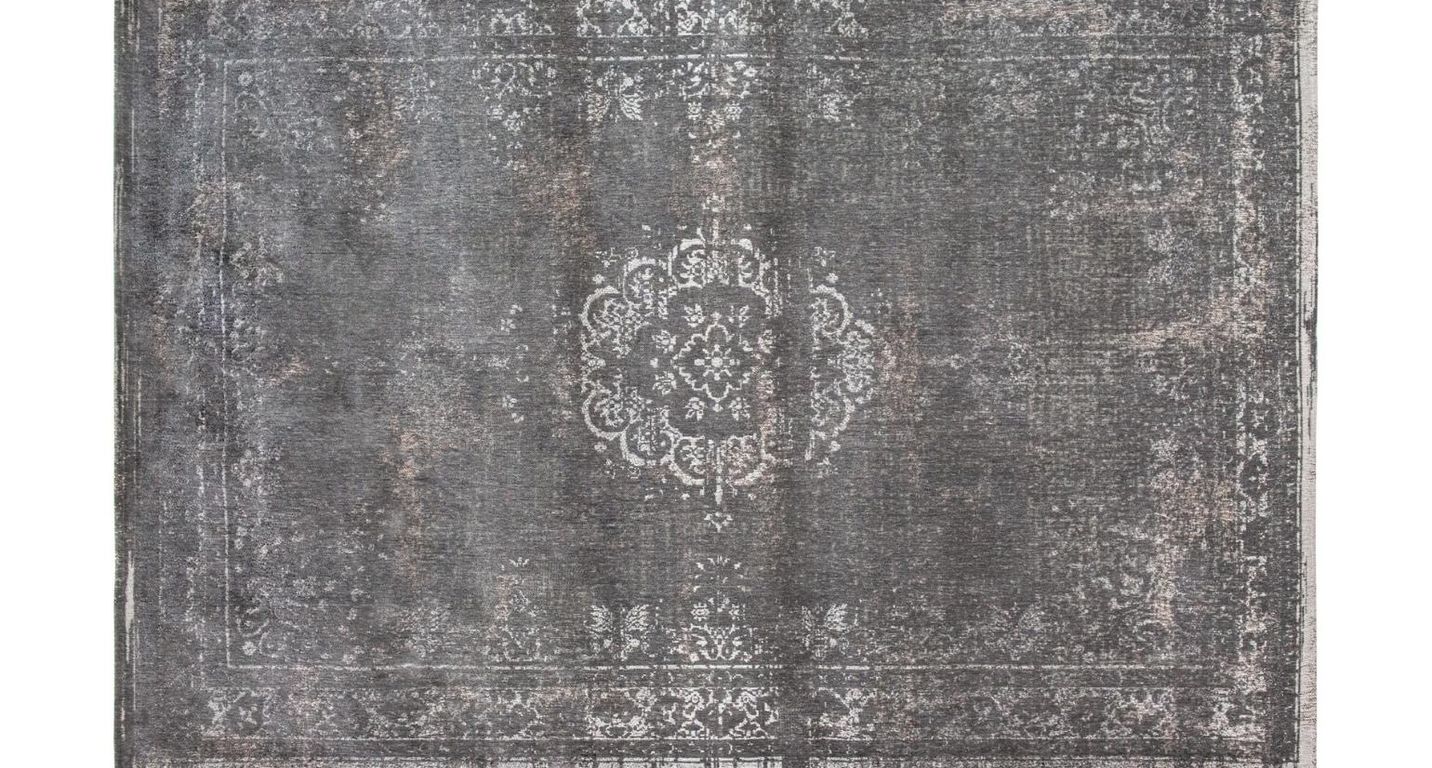 Tapis FADING MEDAILLON Louis De Poortere, oriental classique noir