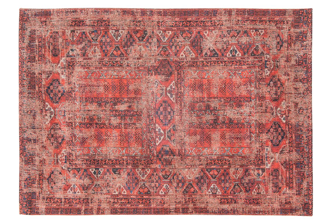 Tapis ANTIQUE HADSHLU Louis De Poortere, oriental hatchlou rouge