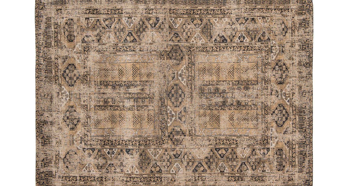 Tapis ANTIQUE HADSHLU Louis De Poortere, oriental hatchlou rouge