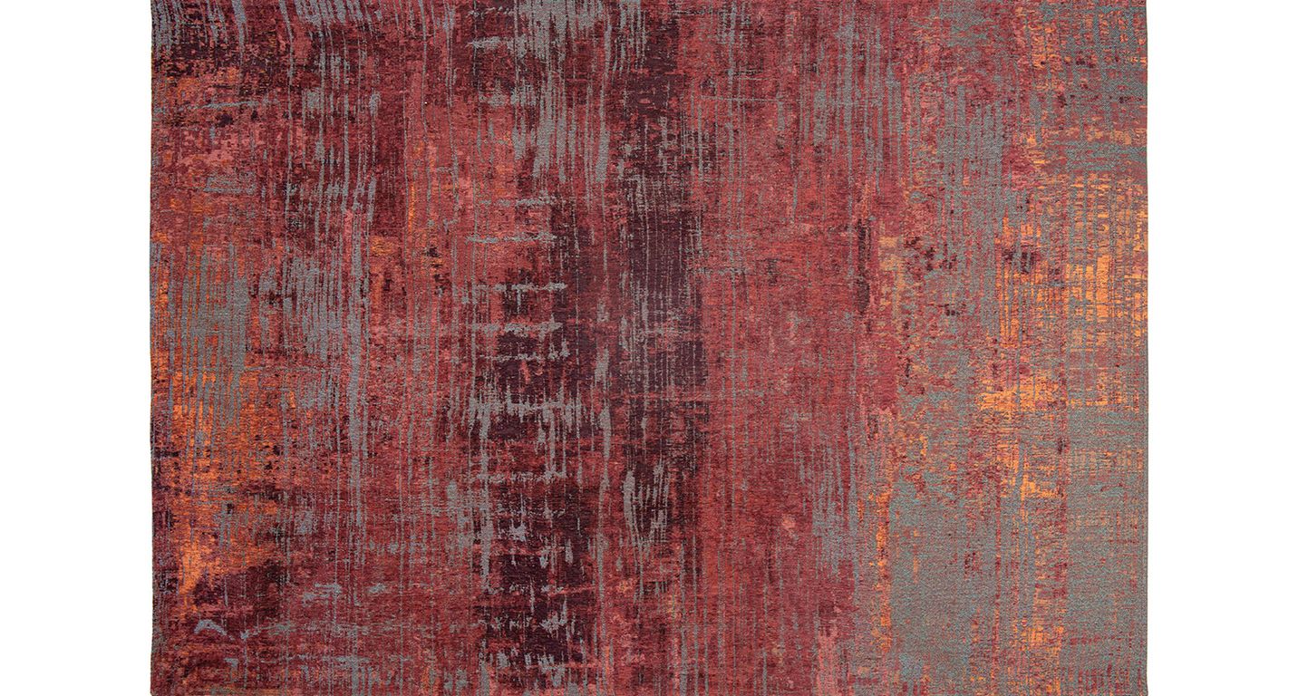 Tapis STREAKS Louis De Poortere, effacé  rose