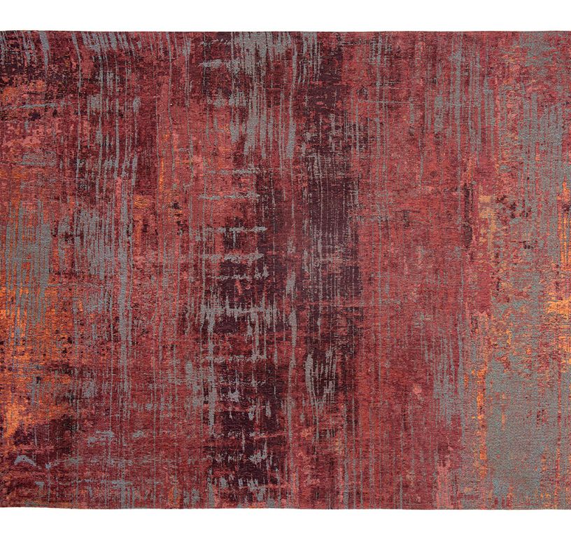 Tapis STREAKS Louis De Poortere, effacé  rose
