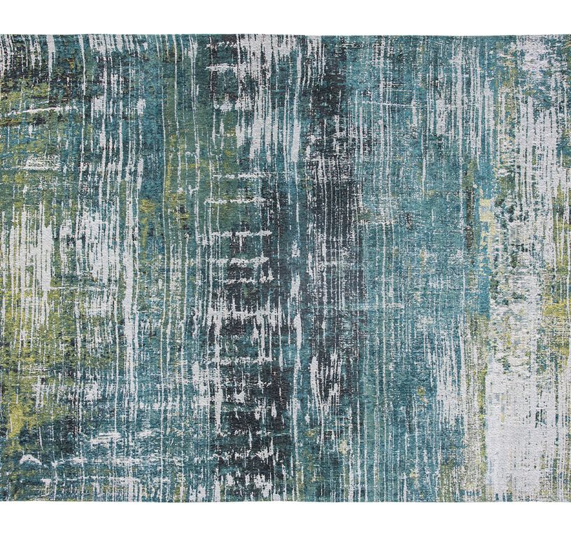 Tapis STREAKS Louis De Poortere, effacé  bleu