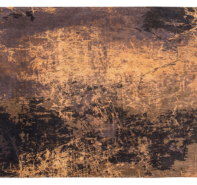 Tapis CRACKS Louis De Poortere, effacé  marron