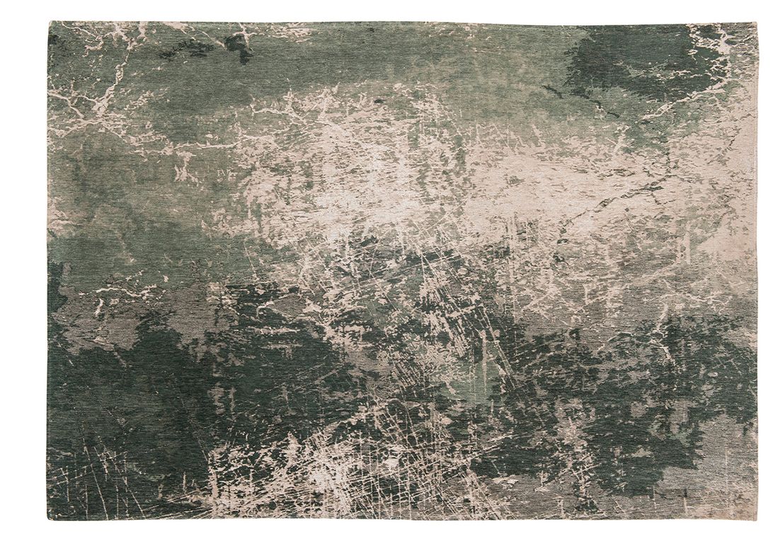 Tapis CRACKS Louis De Poortere, effacé  vert