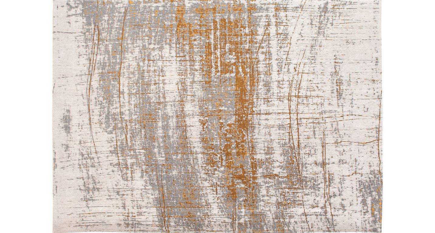 Tapis GRIFF Louis De Poortere, effacé  moutarde