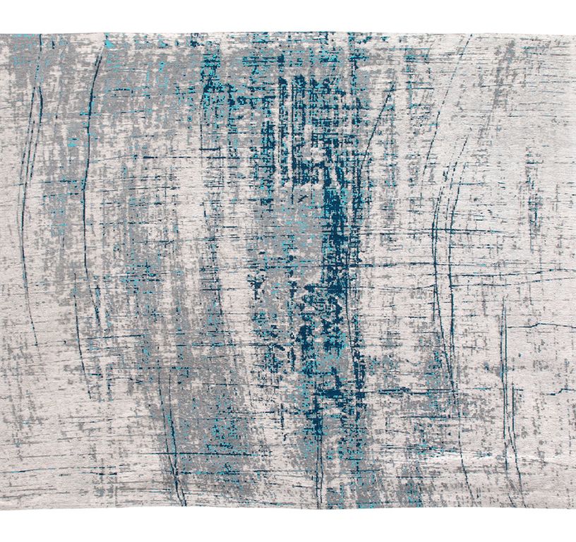 Tapis GRIFF Louis De Poortere, effacé  bleu