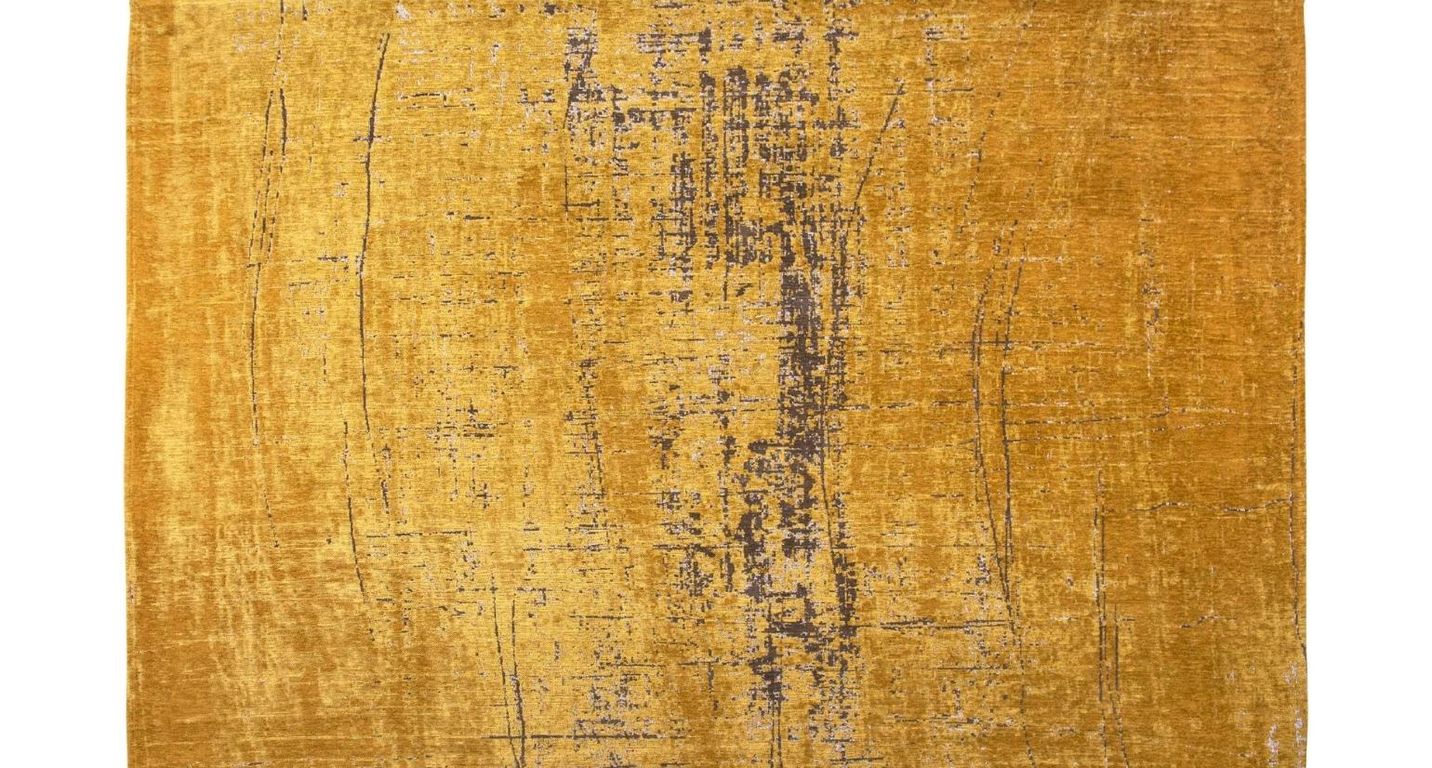 Tapis GRIFF Louis De Poortere, effacé  jaune