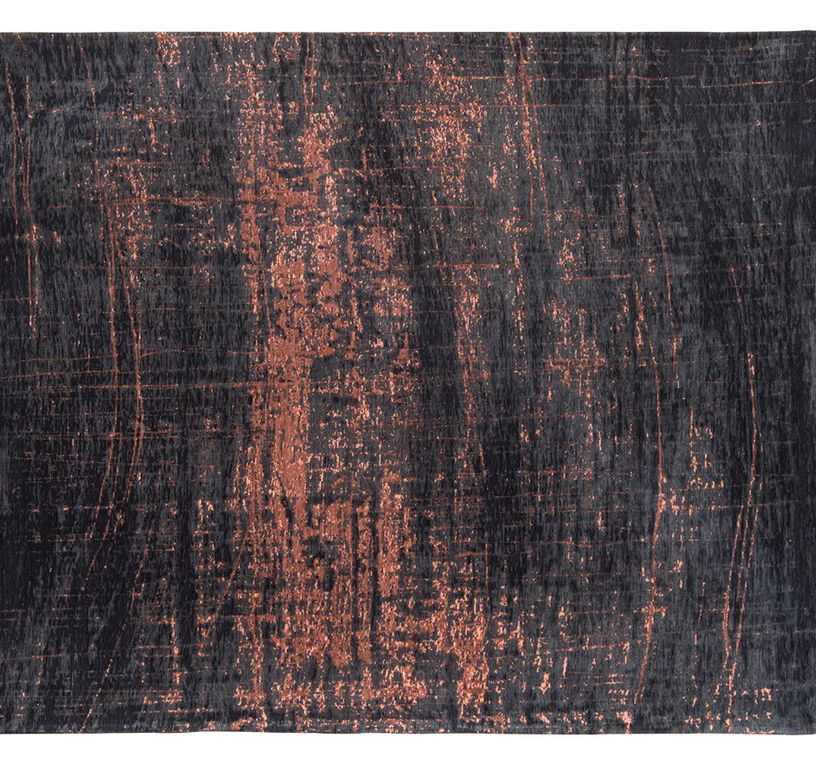 Tapis GRIFF Louis De Poortere, effacé  marron