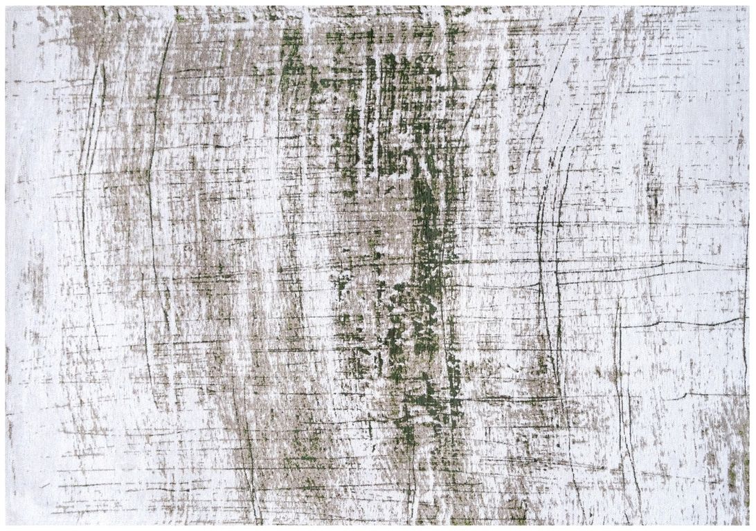 Tapis GRIFF Louis De Poortere, effacé  Central green