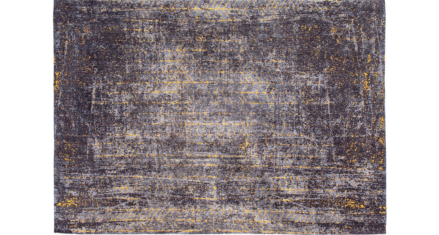 Tapis JACOBS Louis De Poortere, effacé  moutarde